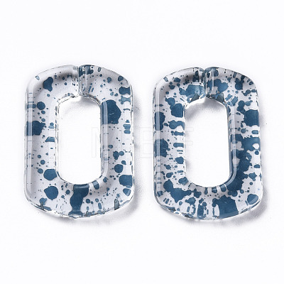Transparent Acrylic Linking Rings OACR-N009-017A-01-1