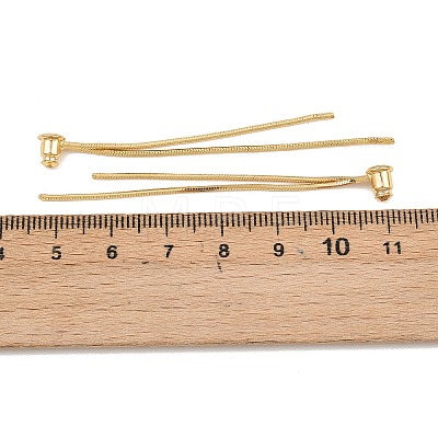Brass Earring Nuts KK-H536-03G-1