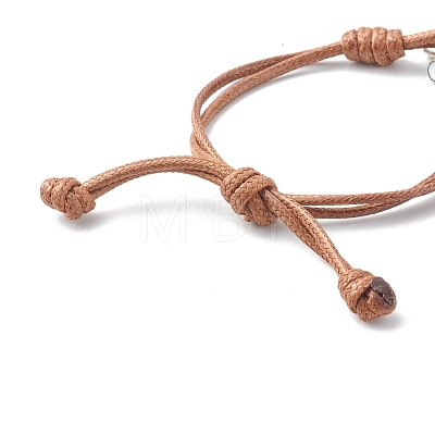 Adjustable Korean Waxed Polyester Cord  Bracelets BJEW-TA00001-1