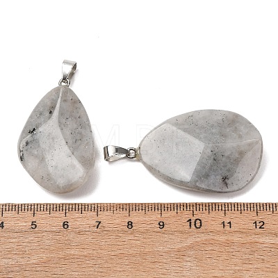 Natural Labradorite Pendants GG-K002-05B-1