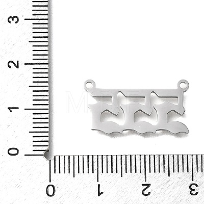 304 Stainless Steel Pendants STAS-D382-04E-P-1