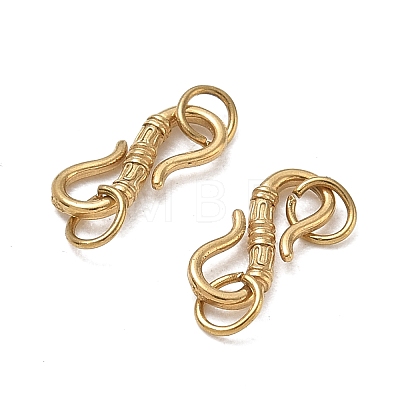SHEGRACE 304 Stainless Steel S-Hook Clasps SA-CBAF1D5-23G-1