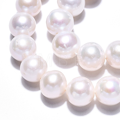 Natural Keshi Pearl Beads Strands PEAR-S020-L13-1