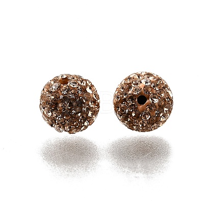 Czech Glass Rhinestones Beads LS-RB-E482-8mm-362-1