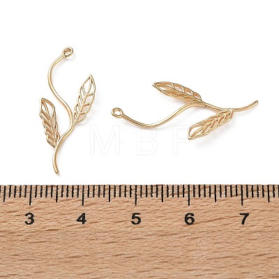 Brass Pendants KK-L266-01B-G-1