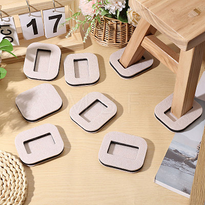 Felt Office Anti-slip Chair Mats AJEW-WH0481-508-1