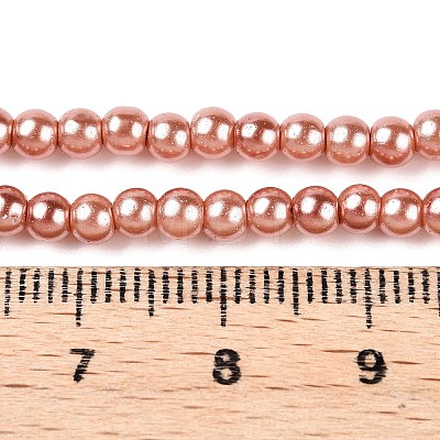 Baking Paint Glass Pearl Bead Strands X1-HY-Q003-3mm-50-A-1