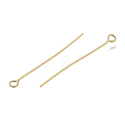 Brass Eye Pins KK-H502-02F-G-1