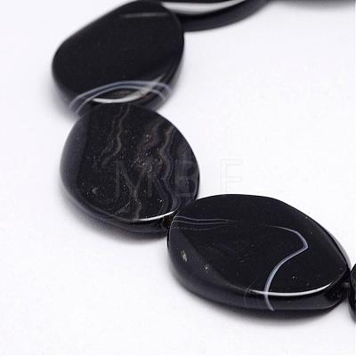 Natural Agate Bead Strands G-P192-16-1