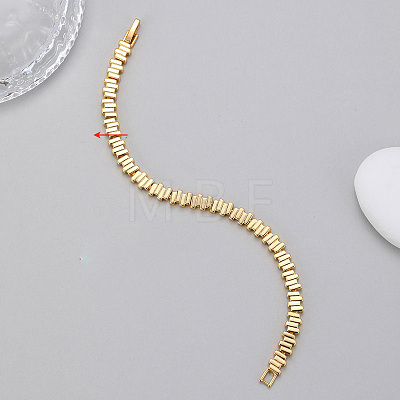 Brass Link Chain Bracelets for Women WG7C619-05-1
