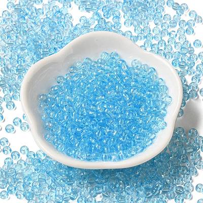 Transparent Colours Glass Seed Beads SEED-P007-02A-10-1