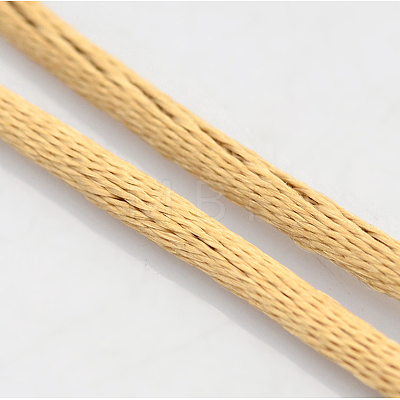 Macrame Rattail Chinese Knot Making Cords Round Nylon Braided String Threads X-NWIR-O001-A-19-1
