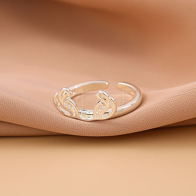 Brass Cuff Open Rings for Women WG9A7A9-01-1