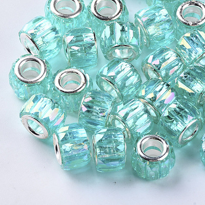 Transparent Resin European Beads X-RPDL-Q023-A-B03-1