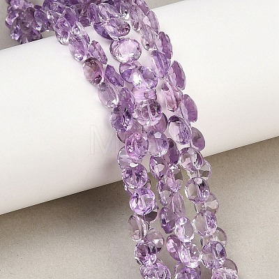 Natural Amethyst Beads Strands G-Z152-B01-01-1
