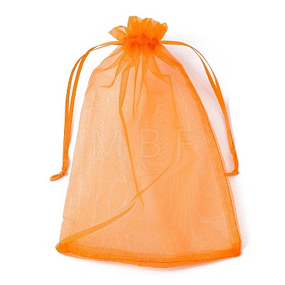 Organza Gift Bags with Drawstring OP-R016-17x23cm-M-1