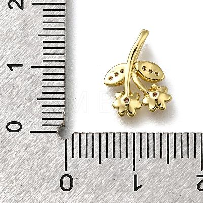 Brass Micro Pave Cubic Zirconia Pendants LS-ZIRC-I070-067G-1