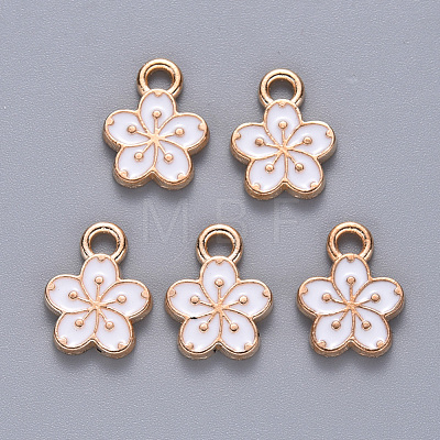 Alloy Enamel Charms ENAM-S121-054B-1