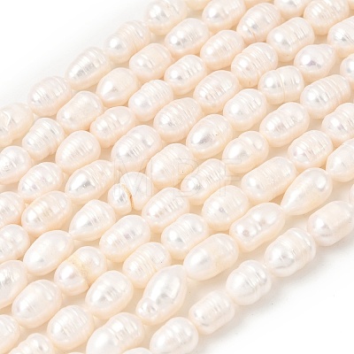Natural Cultured Freshwater Pearl Beads Strands PEAR-F020-05C-1