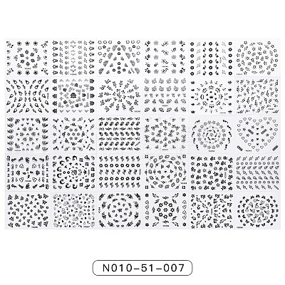 Nail Art Stickers MRMJ-N010-51-007-1