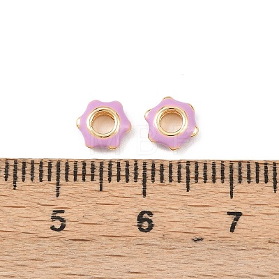 Brass Beads KK-H524-15G-02-1