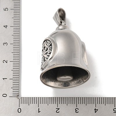 304 Stainless Steel Big Pendants STAS-Z097-01AS-05-1