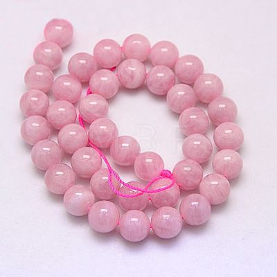 Natural Rose Quartz Beads Strands G-G448-10mm-31-1
