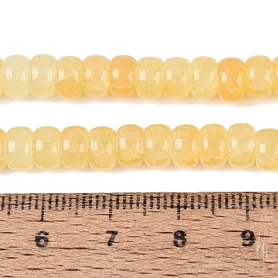 Ombre Effect Dyed Glass Beads Strands GLAA-Q106-05A-A01-1