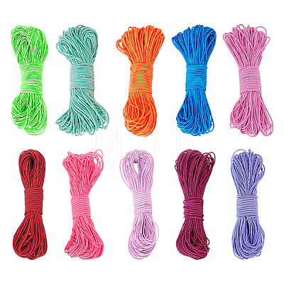 200M 10 Colors Polyester Elastic Cord OCOR-GA0002-98-1