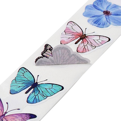 Self-Adhesive Paper Gift Tag Stickers AJEW-Z030-05-1