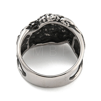 304 Stainless Steel Ring RJEW-B055-05AS-06-1