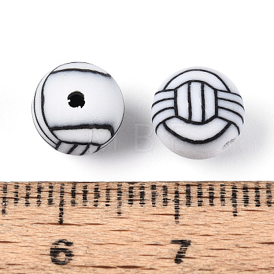 Handmade Polymer Clay Beads CLAY-Q253-05C-1