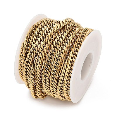 316 Surgical Stainless Steel Cuban Link Chains CHS-B010-01D-G-1