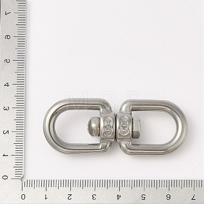 Non-Tarnish 304 Stainless Steel 8 Shape Swivel Clasps STAS-S127-03P-03-1