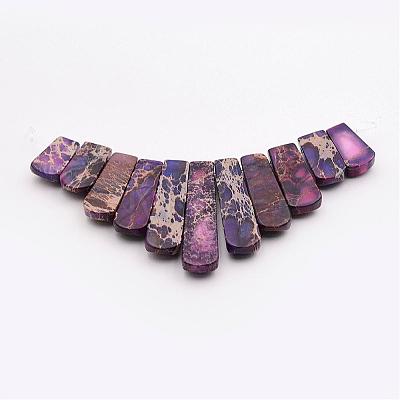 Natural Imperial Jasper Beads Strands G-P298-A05-1