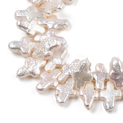 Natural Keshi Pearl Beads Strands PEAR-S020-N02-1