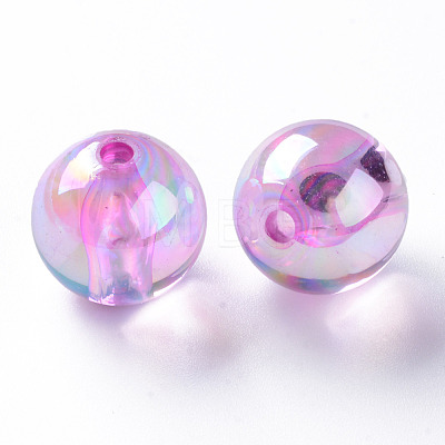 Transparent Acrylic Beads MACR-S370-B16mm-740-1