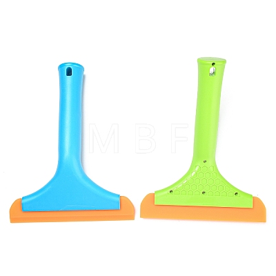 (Defective Closeout Sale: Scratched)2Pcs Flexible Silicone Squeegee AJEW-XCP0002-16-1