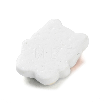 Opaque Cute Dog Resin Cabochons RESI-H152-02D-1
