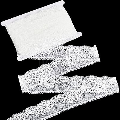 20 Yards Polyamide Flower Lace Ribbon OCOR-CY0001-29A-1