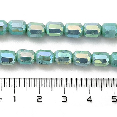 Electroplate Glass Beads Strands EGLA-D030-06E-1