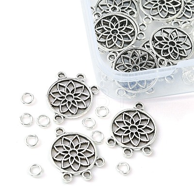 20Pcs Tibetan Style Alloy Chandelier Component Links FIND-YW0003-40-1