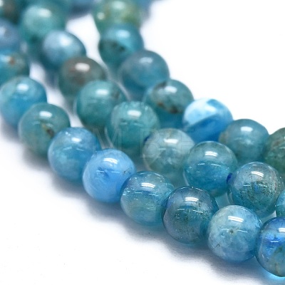 Natural Apatite Beads Strands G-K305-26-C-1