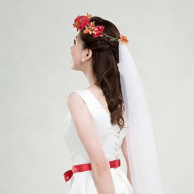 Polyester Headbands AJEW-WH0485-41A-1