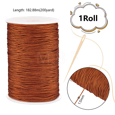   200 Yards Nylon Braided Threads NWIR-PH0002-23C-1