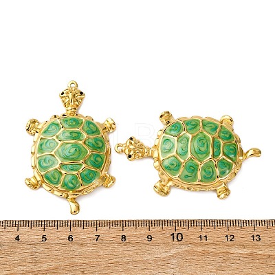 304 Stainless Steel Enamel Big Pendants STAS-L299-24G-04-1