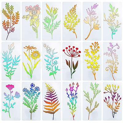 PET Plastic Drawing Painting Stencils Templates DIY-WH0502-62B-1