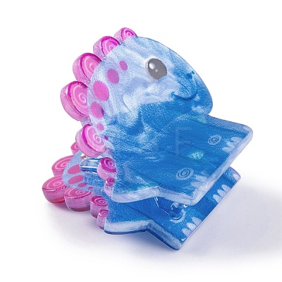 Cute Mini Dinosaur Acrylic Claw Hair Clips PHAR-A012-08H-1