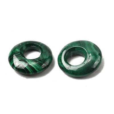 Natural Malachite Pendants G-K350-01-1