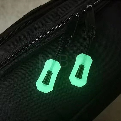 Luminous PVC Plastic Replacement Zipper Puller Tabs FIND-WH20042-66-1